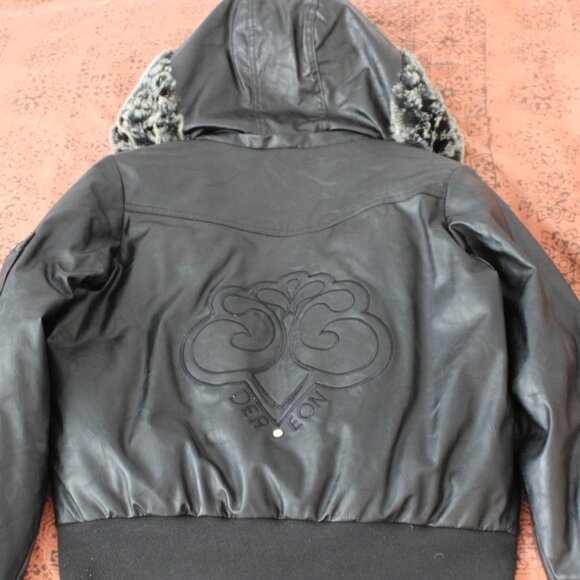 Genuine Leather Coat - House of Dereon, Beyonce - Picture 5 of 10
